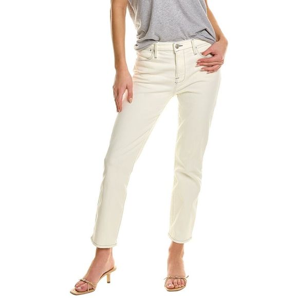 Frame Denim Jeans Frame Denim Womens Le High Straight Crop White
